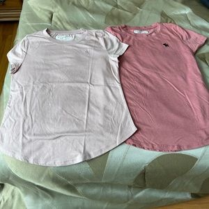 Abercrombie kids pair of T-shirts size 11/12 Qty 2